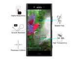 100% Fullscreen Curved Screen Protector Handy Display Schutz Glas für komplette Abdeckung des Sony Xperia XZ1 Display in schwarz von Screenguard