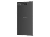 Gummi Hülle für Sony Xperia XZ1 aus flexiblem Soft TPU, kristallklar und transparent von Screenguard