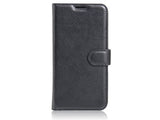 Lederhülle Karten Wallet Ledertasche Etui für Sony Xperia XZ1 in schwarz von Screenguard