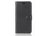 Lederhülle Karten Wallet Ledertasche Etui für Sony Xperia XZ2 Compact in schwarz von Screenguard