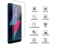 Case Friendly Screen Protector Handy Display Schutz Panzerglas Folie aus echtem 9H 2.5D Glas für Abdeckung des Wiko Power U30 Displays in transparent von Screenguard