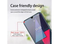 Case Friendly Screen Protector Handy Display Schutz Panzerglas Folie aus echtem 9H 2.5D Glas für Abdeckung des Wiko Power U30 Displays in transparent von Screenguard