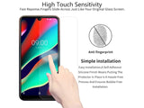 Case Friendly Screen Protector Handy Display Schutz Panzerglas Folie aus echtem 9H 2.5D Glas für Abdeckung des Wiko View 3 Pro Displays in transparent von Screenguard