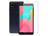 Case Friendly Screen Protector Handy Display Schutz Panzerglas Folie aus echtem 9H 2.5D Glas für Abdeckung des Wiko Y60 Displays in transparent von Screenguard