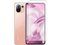 Case Friendly Screen Protector Handy Display Schutz Panzerglas Folie aus echtem 9H 2.5D Glas für Abdeckung des Xiaomi 11 Lite 5G NE Displays in transparent von Screenguard