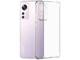 Hoch transparenter TPU Gummi Schutz Handy Hülle Clear Case klar mit verstärkten Schutzecken Bumper für das Xiaomi 12 Display und Gehäuse in transparent von Screenguard