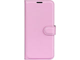Lederhülle Karten Wallet Ledertasche Etui für Xiaomi 12 in rosa von Screenguard