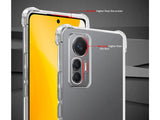 Hoch transparenter TPU Gummi Schutz Handy Hülle Clear Case klar mit verstärkten Schutzecken Bumper für das Xiaomi 12 Lite Display und Gehäuse in transparent von Screenguard