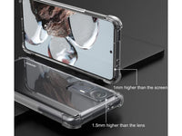 Hoch transparenter TPU Gummi Schutz Handy Hülle Clear Case klar mit verstärkten Schutzecken Bumper für das Xiaomi 12T Display und Gehäuse in transparent von Screenguard