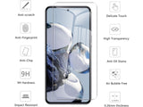 Case Friendly Screen Protector Handy Display Schutz Panzerglas Folie aus echtem 9H 2.5D Glas für Abdeckung des Xiaomi 12T Displays in transparent von Screenguard