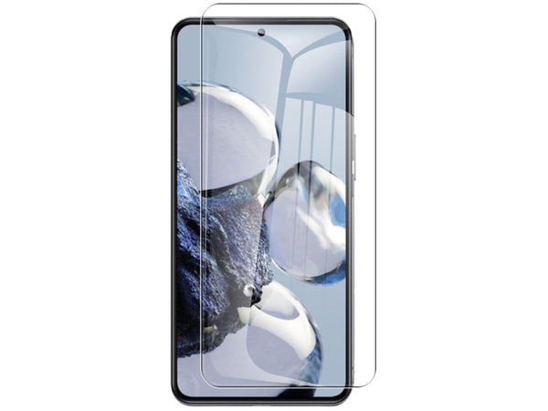 Case Friendly Screen Protector Handy Display Schutz Panzerglas Folie aus echtem 9H 2.5D Glas für Abdeckung des Xiaomi 12T Pro Displays in transparent von Screenguard