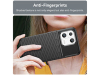 Moderne Design Hülle Cover für das Xiaomi 13 mit Stripes zum Schutz von Kratzern, Dellen, Display aus TPU Gummi in schwarz von Screenguard