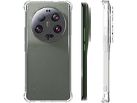 Hoch transparenter TPU Gummi Schutz Handy Hülle Clear Case klar mit verstärkten Schutzecken Bumper für das Xiaomi 13 Ultra Display und Gehäuse in transparent von Screenguard