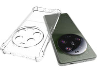 Hoch transparenter TPU Gummi Schutz Handy Hülle Clear Case klar mit verstärkten Schutzecken Bumper für das Xiaomi 13 Ultra Display und Gehäuse in transparent von Screenguard