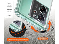 Hoch transparenter TPU Gummi Schutz Handy Hülle Clear Case klar mit verstärkten Schutzecken Bumper für das Xiaomi 13T Pro Display und Gehäuse in transparent von Screenguard