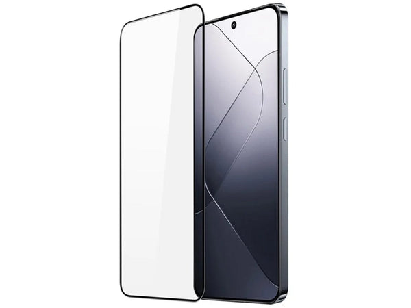 100% Fullscreen Curved Screen Protector Handy Display Schutz Glas für komplette Abdeckung des Xiaomi 14 Display in schwarz von Screenguard