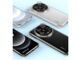 Hoch transparenter TPU Gummi Schutz Handy Hülle Clear Case klar mit verstärkten Schutzecken Bumper für das Xiaomi 14 Ultra Display und Gehäuse in transparent von Screenguard