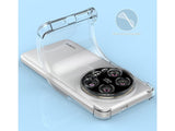 Hoch transparenter TPU Gummi Schutz Handy Hülle Clear Case klar mit verstärkten Schutzecken Bumper für das Xiaomi 14 Ultra Display und Gehäuse in transparent von Screenguard