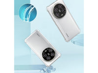 Hoch transparenter TPU Gummi Schutz Handy Hülle Clear Case klar mit verstärkten Schutzecken Bumper für das Xiaomi 14 Ultra Display und Gehäuse in transparent von Screenguard