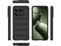 Screenguard CloudCase Handyhülle für Xiaomi 14T Pro gegen Sturzschäden, Dellen, Kratzern. Mit Kameraschutz, erhöhtem Rahmen und Airbag Cushions für vollumfänglichen Schutz.