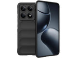 Screenguard CloudCase Handyhülle für Xiaomi 14T Pro gegen Sturzschäden, Dellen, Kratzern. Mit Kameraschutz, erhöhtem Rahmen und Airbag Cushions für vollumfänglichen Schutz.