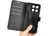 Lederhülle Karten Wallet Ledertasche Etui für Xiaomi 14T Pro in schwarz von Screenguard