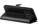 Lederhülle Karten Wallet Ledertasche Etui für Xiaomi 14T Pro in schwarz von Screenguard