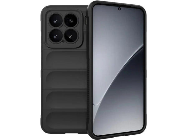 Screenguard CloudCase Handyhülle für Xiaomi 15 gegen Sturzschäden, Dellen, Kratzern. Mit Kameraschutz, erhöhtem Rahmen und Airbag Cushions für vollumfänglichen Schutz.