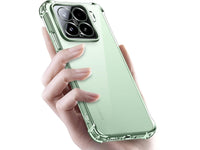 Hoch transparenter TPU Gummi Schutz Handy Hülle Clear Case klar mit verstärkten Schutzecken Bumper für das Xiaomi 15 Display und Gehäuse in transparent von Screenguard