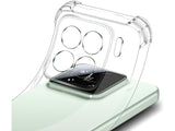 Hoch transparenter TPU Gummi Schutz Handy Hülle Clear Case klar mit verstärkten Schutzecken Bumper für das Xiaomi 15 Display und Gehäuse in transparent von Screenguard