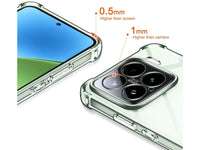 Hoch transparenter TPU Gummi Schutz Handy Hülle Clear Case klar mit verstärkten Schutzecken Bumper für das Xiaomi 15 Display und Gehäuse in transparent von Screenguard