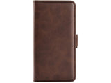 Veganes Flip Case Leder Etui Hülle mit Karten Fächer und Sichtfenster für Xiaomi 15 in mokka von Screenguard