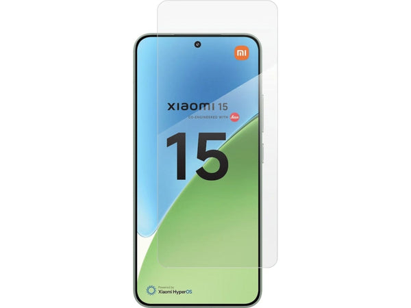 Case Friendly Screen Protector Handy Display Schutz Panzerglas Folie aus echtem 9H 2.5D Glas für Abdeckung des Xiaomi 15 Displays in transparent von Screenguard