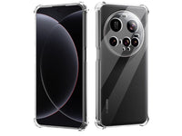 Hoch transparenter TPU Gummi Schutz Handy Hülle Clear Case klar mit verstärkten Schutzecken Bumper für das Xiaomi 15 Ultra Display und Gehäuse in transparent von Screenguard