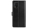 Lederhülle Karten Wallet Ledertasche Etui für Xiaomi Mi 10 Lite in schwarz von Screenguard