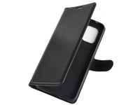 Lederhülle Karten Wallet Ledertasche Etui für Xiaomi Mi 10 Lite in schwarz von Screenguard