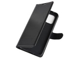 Lederhülle Karten Wallet Ledertasche Etui für Xiaomi Mi 10 Lite in schwarz von Screenguard