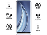 100% Fullscreen Curved Screen Protector Handy Display Schutz Glas für komplette Abdeckung des Xiaomi Mi 10 Pro Display in schwarz von Screenguard