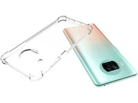 Hoch transparenter TPU Gummi Schutz Handy Hülle Clear Case klar mit verstärkten Schutzecken Bumper für das Xiaomi Mi 10T Lite Display und Gehäuse in transparent von Screenguard