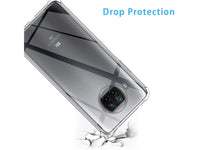 Hoch transparenter TPU Gummi Schutz Handy Hülle Clear Case klar mit verstärkten Schutzecken Bumper für das Xiaomi Mi 10T Lite Display und Gehäuse in transparent von Screenguard