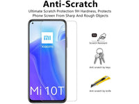 Case Friendly Screen Protector Handy Display Schutz Panzerglas Folie aus echtem 9H 2.5D Glas für Abdeckung des Xiaomi Mi 10T Displays in transparent von Screenguard