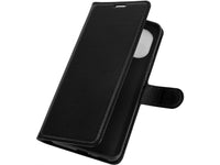 Lederhülle Karten Wallet Ledertasche Etui für Xiaomi Mi 11 in schwarz von Screenguard