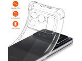 Hoch transparenter TPU Gummi Schutz Handy Hülle Clear Case klar mit verstärkten Schutzecken Bumper für das Xiaomi Mi 11 Ultra Display und Gehäuse in transparent von Screenguard