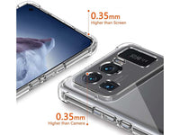 Hoch transparenter TPU Gummi Schutz Handy Hülle Clear Case klar mit verstärkten Schutzecken Bumper für das Xiaomi Mi 11 Ultra Display und Gehäuse in transparent von Screenguard