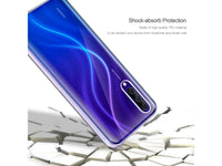 Vollständige 360 Grad Rundum Gummi TPU Hülle zum beidseitigen Schutz des Xiaomi Mi 9 Display und Gehäuse in transparent von Screenguard
