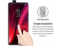 Case Friendly Screen Protector Handy Display Schutz Panzerglas Folie aus echtem 9H 2.5D Glas für Abdeckung des Xiaomi Mi 9T Displays in transparent von Screenguard