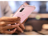 Hoch transparenter TPU Gummi Schutz Handy Hülle Clear Case klar mit verstärkten Schutzecken Bumper für das Xiaomi Mi A2 Display und Gehäuse in transparent von Screenguard