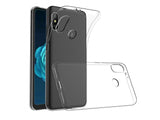 Gummi Hülle für Xiaomi Mi A2 Lite aus flexiblem Soft TPU, kristallklar und transparent von Screenguard