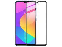 100% Fullscreen Curved Screen Protector Handy Display Schutz Glas für komplette Abdeckung des Xiaomi Mi A3 Display in schwarz von Screenguard