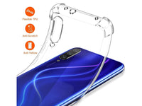 Hoch transparenter TPU Gummi Schutz Handy Hülle Clear Case klar mit verstärkten Schutzecken Bumper für das Xiaomi Mi A3 Display und Gehäuse in transparent von Screenguard